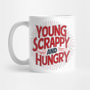 Young Scrappy and Hungry Mug